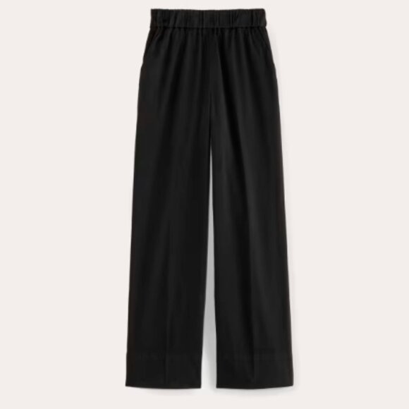 NWT Everlane The Easy Pant Pull On Black Size Medium - Picture 2 of 13